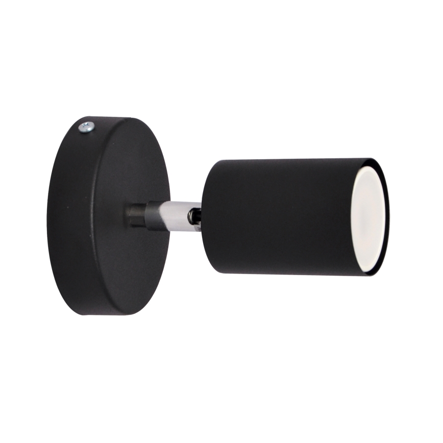 LED Стенен спот TUNE 1xGU10/4,8W/230V черен