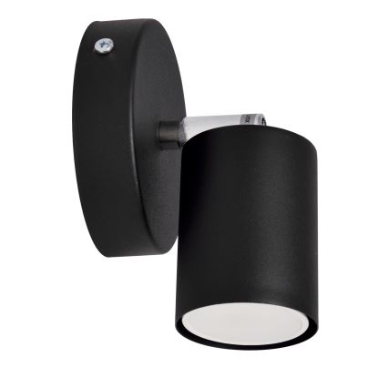 LED Стенен спот TUNE 1xGU10/4,8W/230V черен
