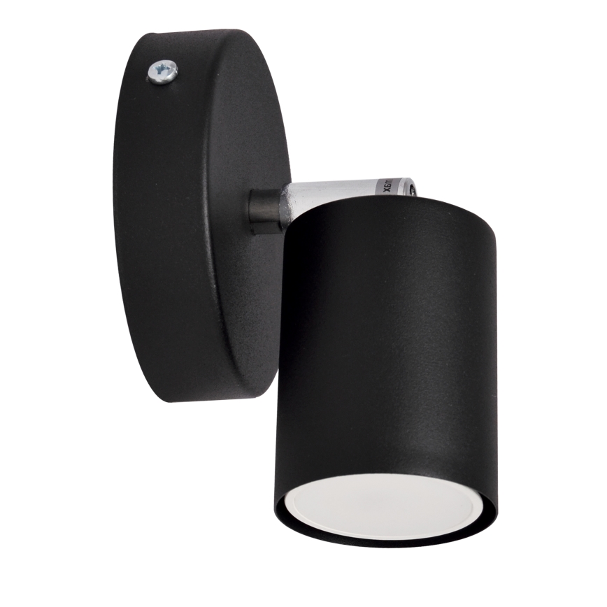 LED Стенен спот TUNE 1xGU10/4,8W/230V черен