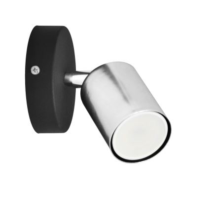 LED Стенен спот TUNE 1xGU10/4,8W/230V матов хром/черен