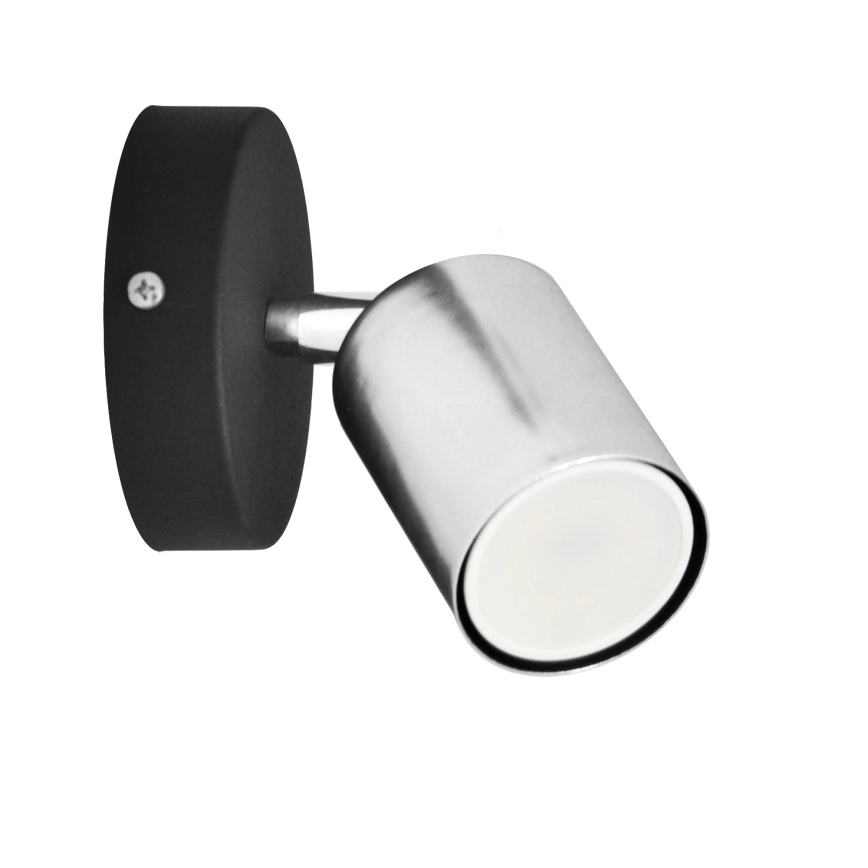 LED Стенен спот TUNE 1xGU10/4,8W/230V матов хром/черен