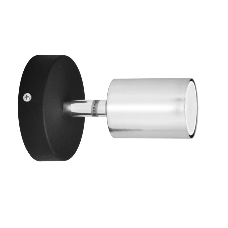 LED Стенен спот TUNE 1xGU10/4,8W/230V матов хром/черен