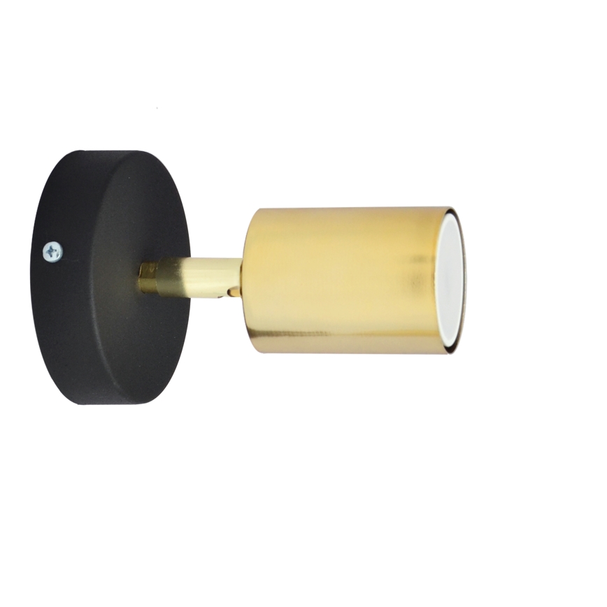 LED Стенен спот TUNE 1xGU10/4,8W/230V златист/черен