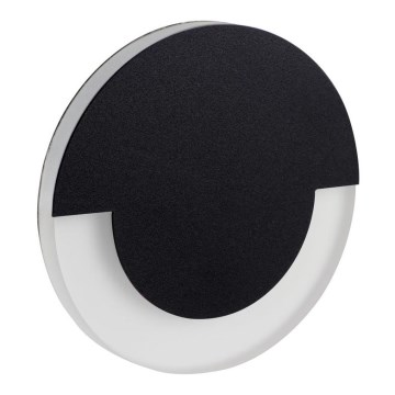 LED стенен стълбищен осветител SOLA LED/0,8W/12V 3000K с монтажна кутия