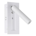 LED стенен точков аплик LED/2W/230V 3000K бял