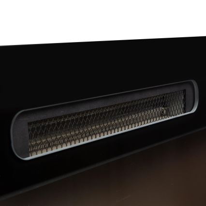 LED Стенна електрическа камина с отопление LED/2000W/230V 48x91 см + дистанционно