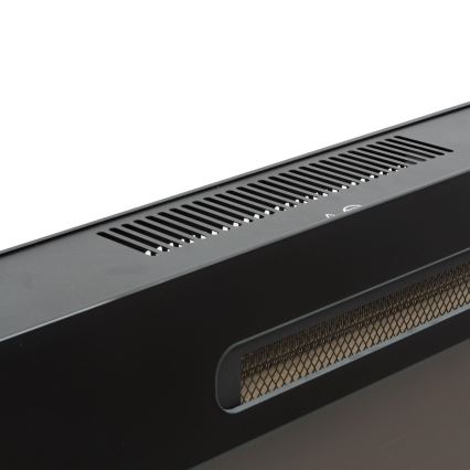 LED Стенна електрическа камина с отопление LED/2000W/230V 48x91 см + дистанционно