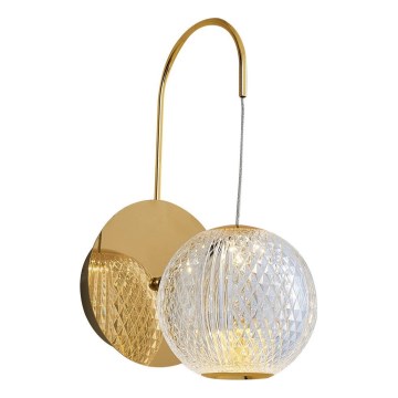 LED Стенна лампа CREMONA LED/5W/230V 3000K златна