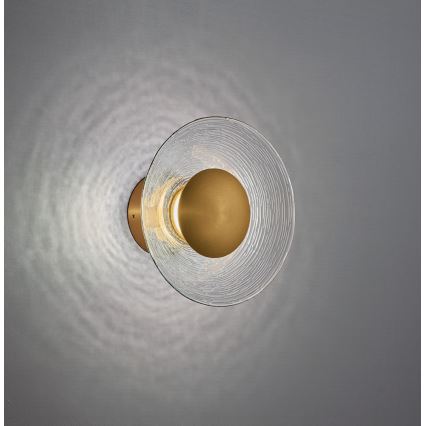 LED стенна лампа GLAMOUR LED/9W/230V златна