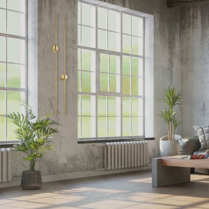 LED стенна лампа LANA LED/12W/230V 4000K матово златисто покритие