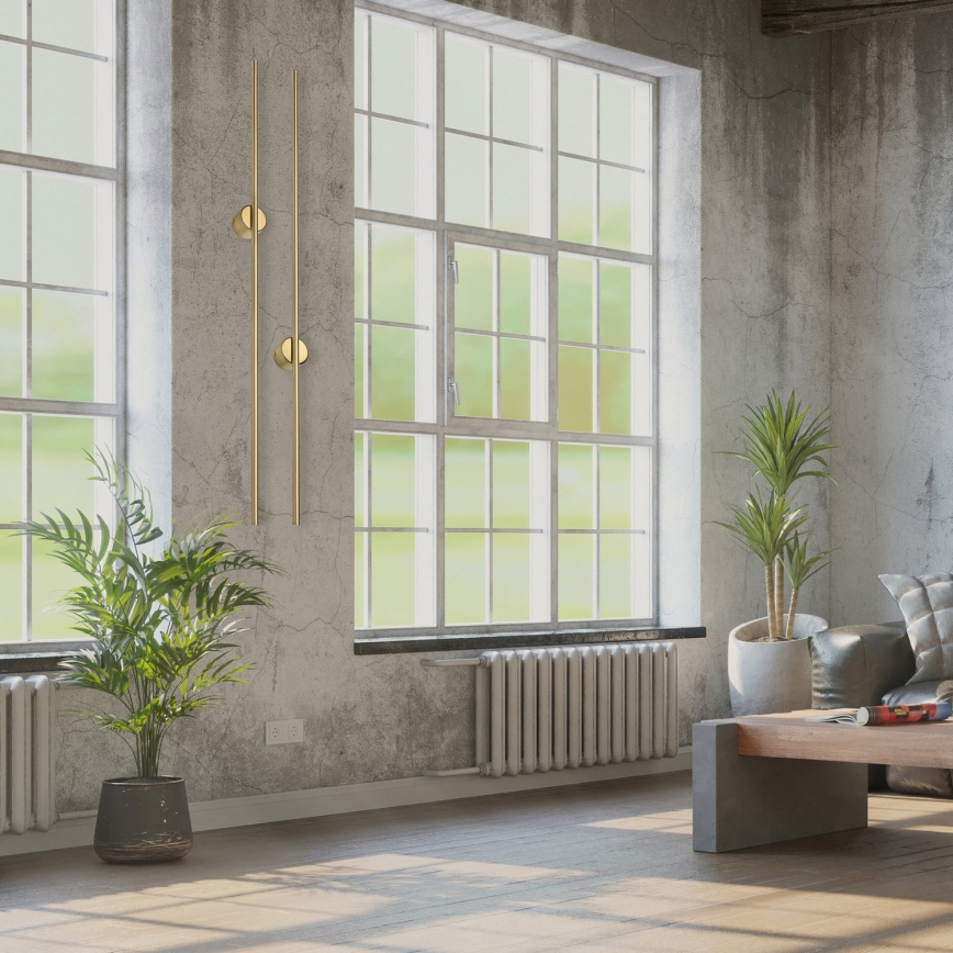 LED стенна лампа LANA LED/12W/230V 4000K матово златисто покритие