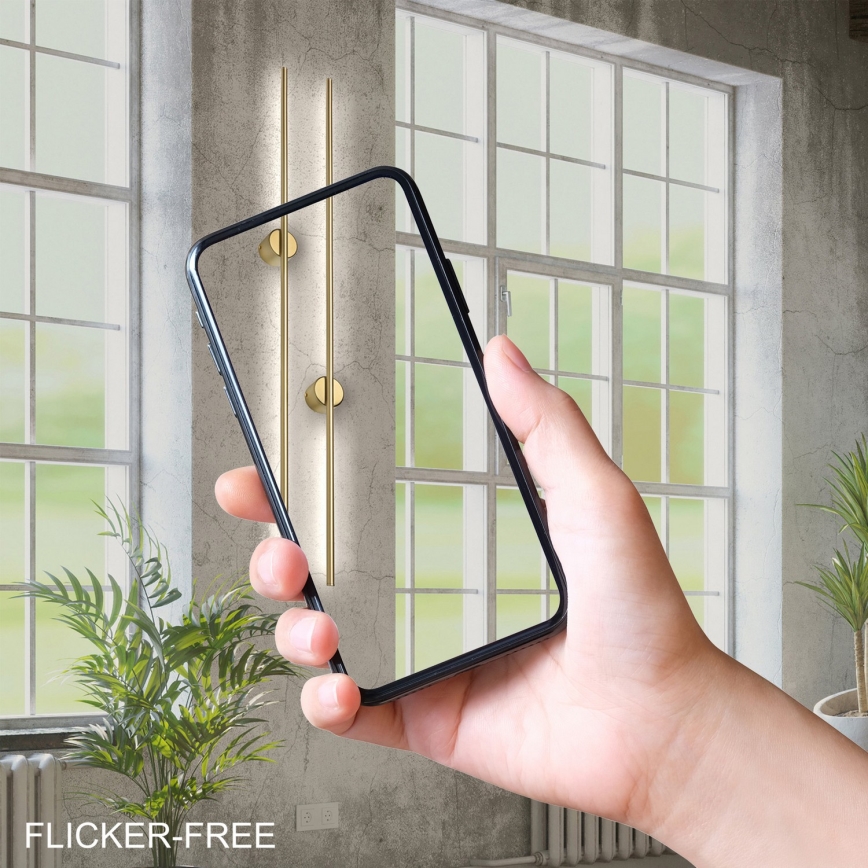 LED стенна лампа LANA LED/12W/230V 4000K матово златисто покритие