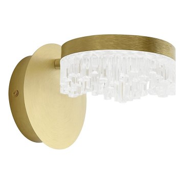 LED стенна лампа LED/4W/230V златна