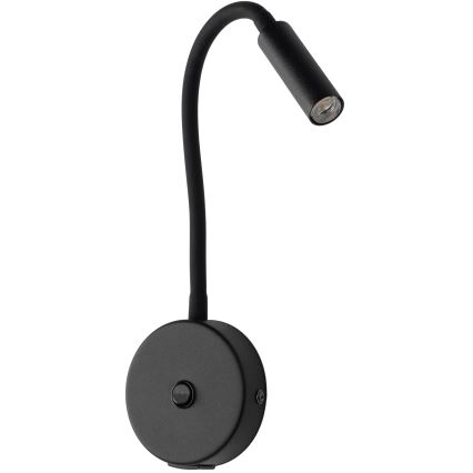 LED Стенна лампа с USB port LAGOS 1xG9/3W/5V 4000K черен