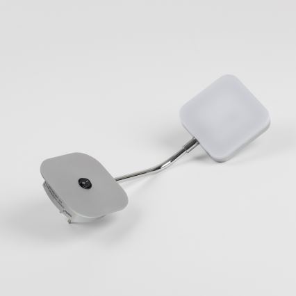 LED стенна лампа за контакт LED/3,2W/230V лъскав хром