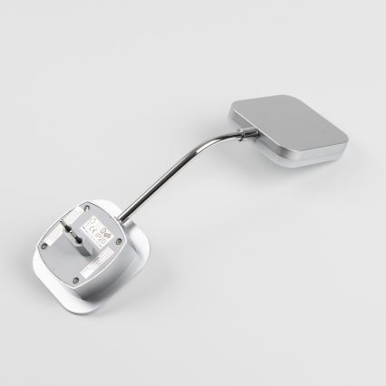 LED стенна лампа за контакт LED/3,2W/230V лъскав хром