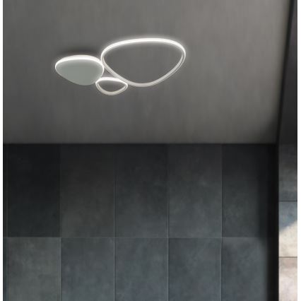 LED стенно осветително тяло HELIX LED/33W/230V сиво