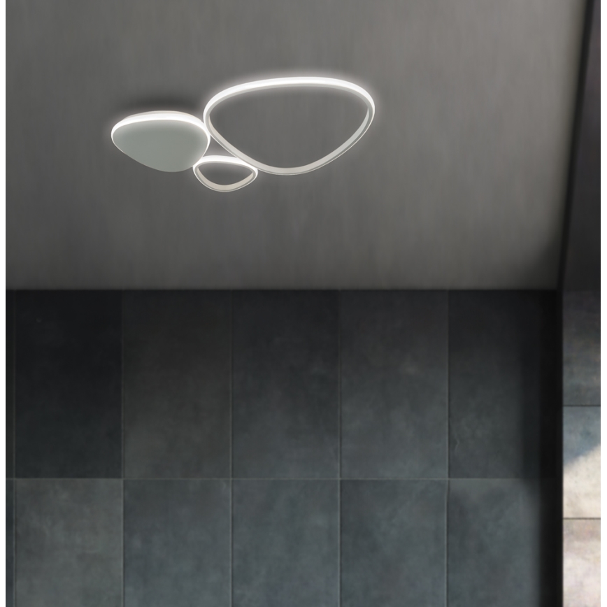 LED стенно осветително тяло HELIX LED/33W/230V сиво