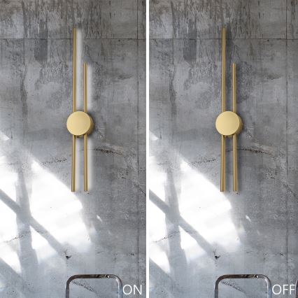 LED стенно осветително тяло LANA LED/15W/230V 4000K матово злато