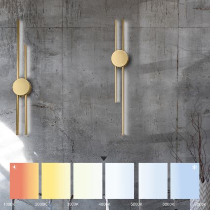 LED стенно осветително тяло LANA LED/15W/230V 4000K матово злато