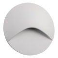 LED стълбищно осветително тяло EXIN LED/2,5W/230V 3000K IP65 бяло кръгло