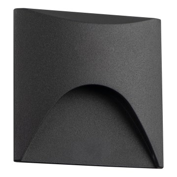 LED стълбищно осветително тяло EXIN LED/2,5W/230V 4000K IP65 в цвят антрацит, квадратна форма