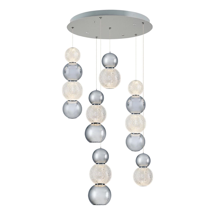 LED Суспензия CREMONA LED/34W/230V 3000K мат хром