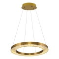 LED Суспензия JESI LED/85W/230V 3000K диаметър 80 см бронз