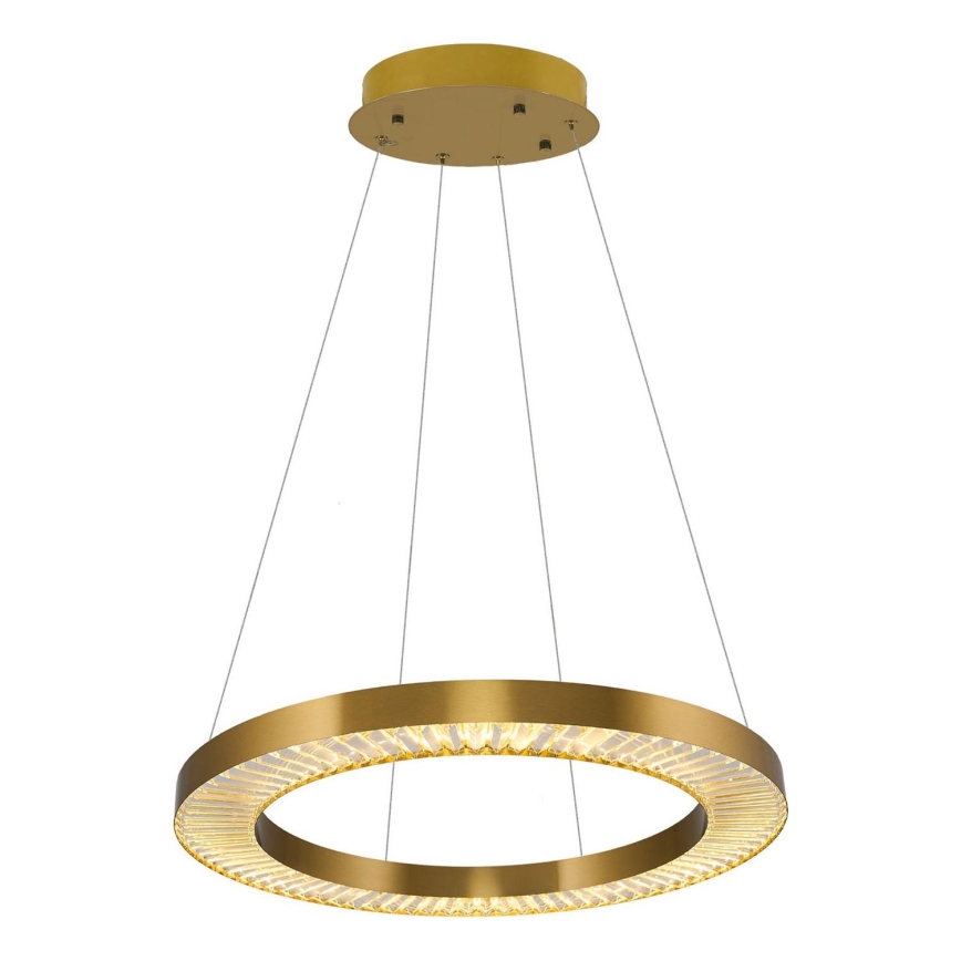 LED Суспензия JESI LED/85W/230V 3000K диаметър 80 см бронз