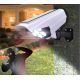 LED соларна макетна охранителна камера със сензор KAMERA LED/1W/3,7V IP44 + дистанционно управление