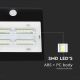 LED Соларен аплик със сензор LED/3W/3,7V 3000/4000K IP65 черен