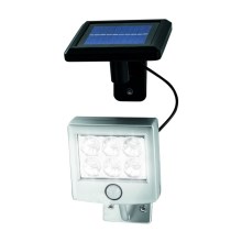 LED Соларна лампа със сензор за движение и здрач LED/3xAA IP44