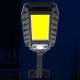 LED Соларна улична лампа със сензор LED/2,5W/3,7V IP65 + дистанционно
