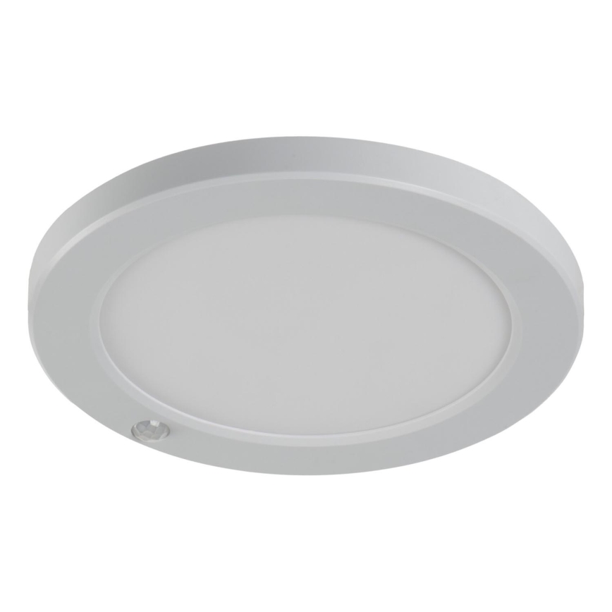 LED Таван/лампа за окачен таван със сензор за движение 2в1 ERGA LED/17W/230V 3000/4000/6500K бял