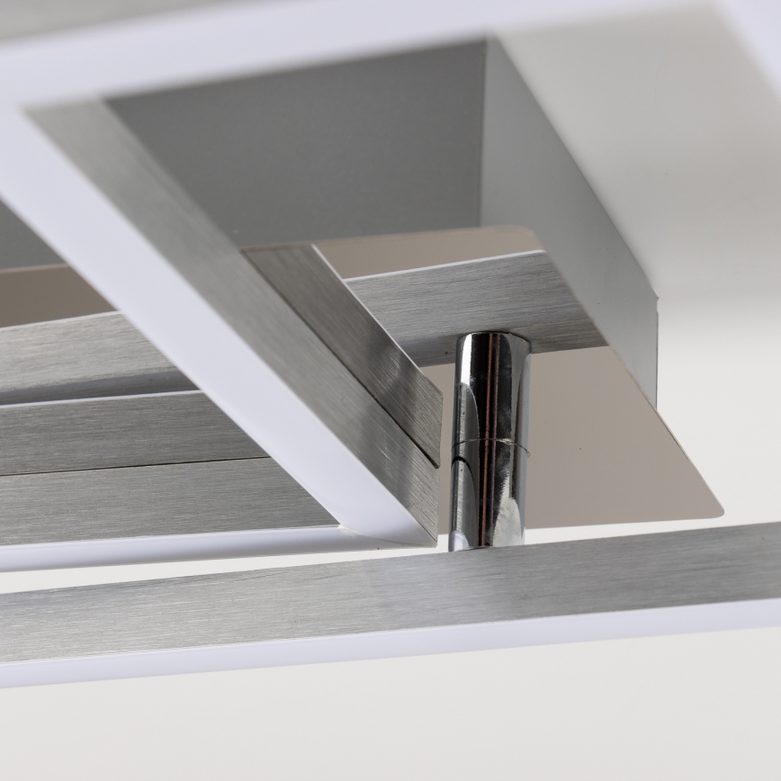 LED таванен осветител LED/17W/230V матов хром