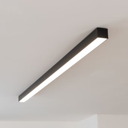 LED таванно осветително тяло ALLDAY BASIC LED/20/30/40W/230V 2700/4000/6000K 120 cm черно