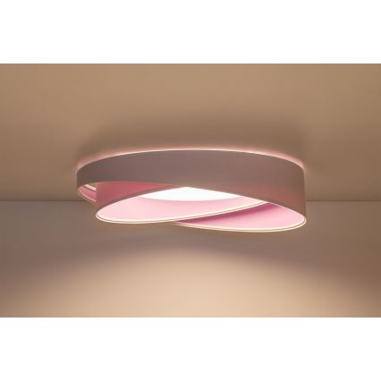 LED таванен плафон GALAXY MODERN LED/24W/230V Ø 55 см бяло/лилаво