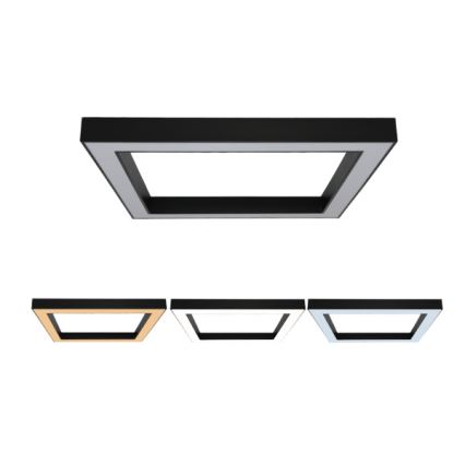 LED таванен плафон LED/150W/230V 3000/4000/6500K 120x120 см черен