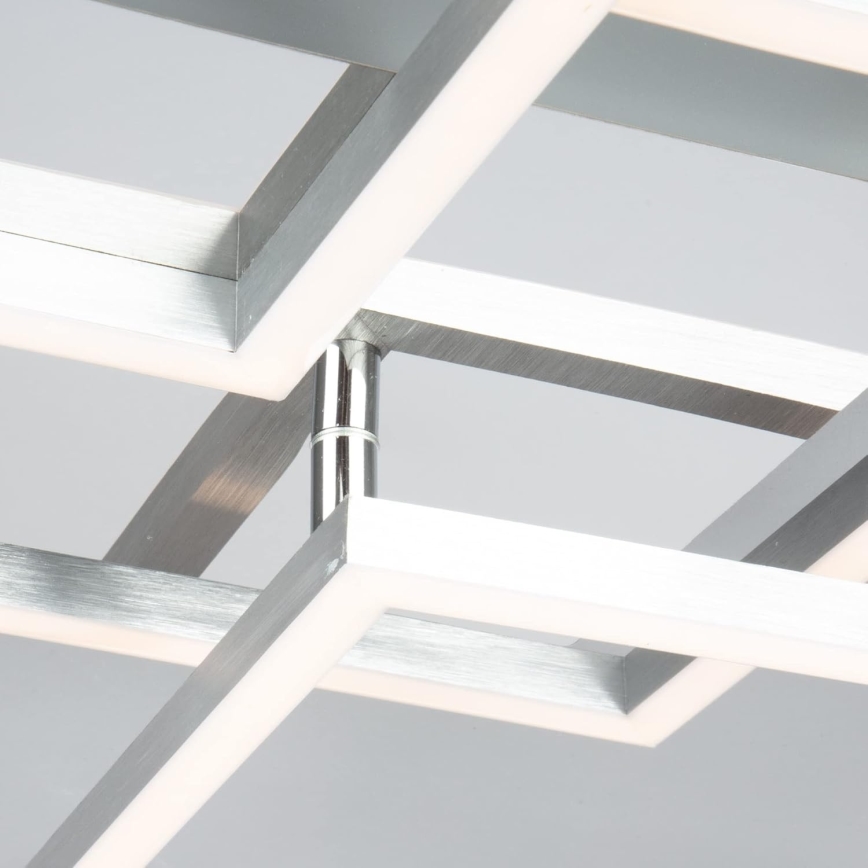 LED таванен плафон LED/33W/230V 3000K матов хром