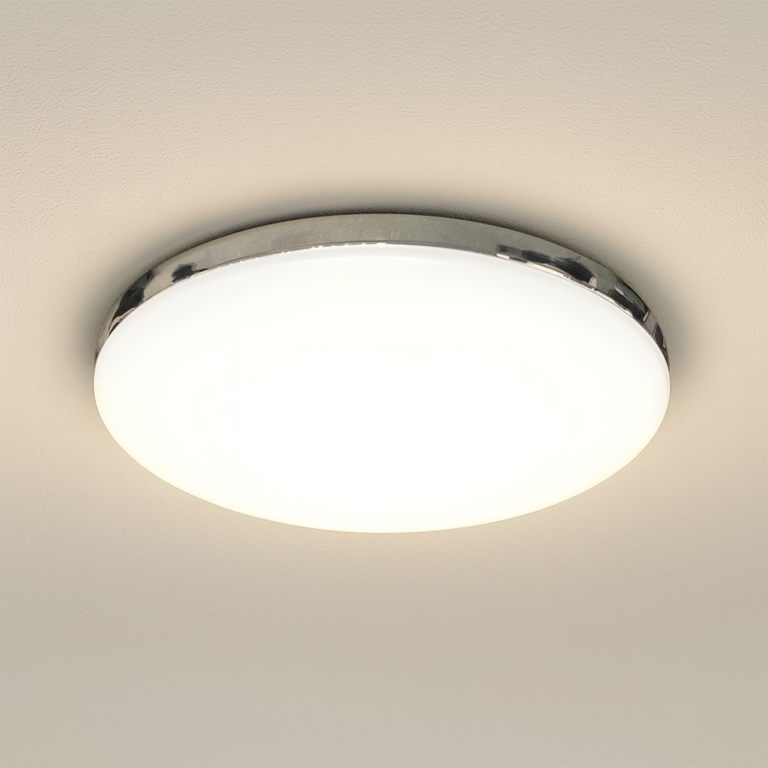 LED таванен плафон MAYA LED/36W/230V Ø 50 см лъскав хром