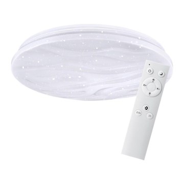LED таванен регулируем осветител WAVE LED/60W/230V + дистанционно управление