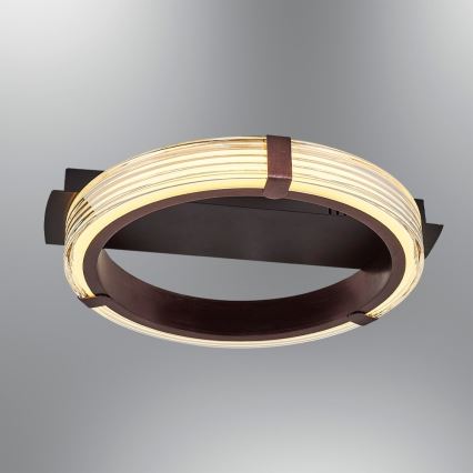 LED таванна лампа JESI LED/2W/230V 3000K кафява