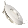 LED Таванна лампа за баня LED / 7W / 230V 4000K сребърна IP44