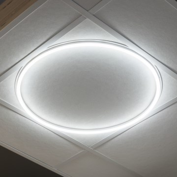 LED таванна рамка AVAR LED/40W/230V 4000K Ø 59 см