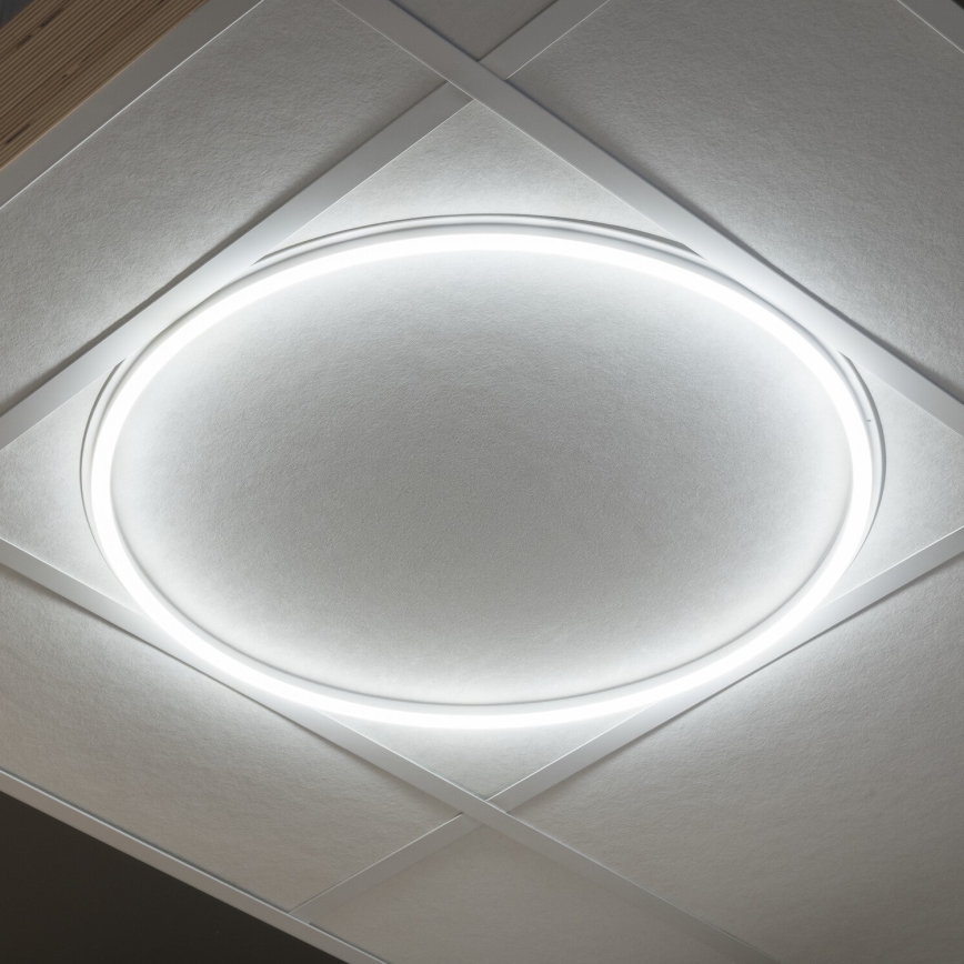 LED таванна рамка AVAR LED/40W/230V 4000K Ø 59 см