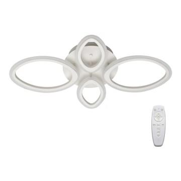 LED таванна таванна светлина с дистанционно управление MESSINA 1xLED / 52W / 230V