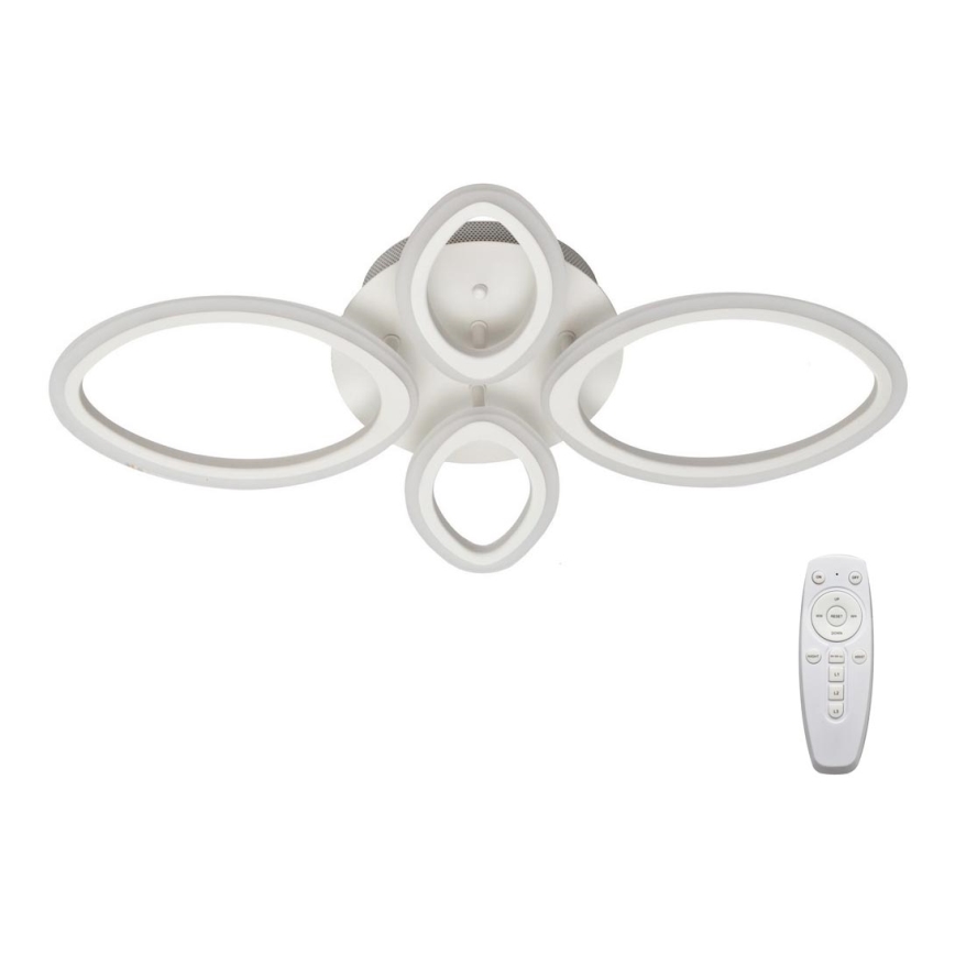 LED таванна таванна светлина с дистанционно управление MESSINA 1xLED / 52W / 230V