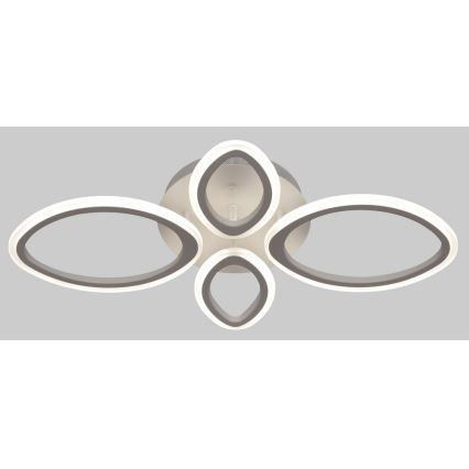 LED таванна таванна светлина с дистанционно управление MESSINA 1xLED / 52W / 230V