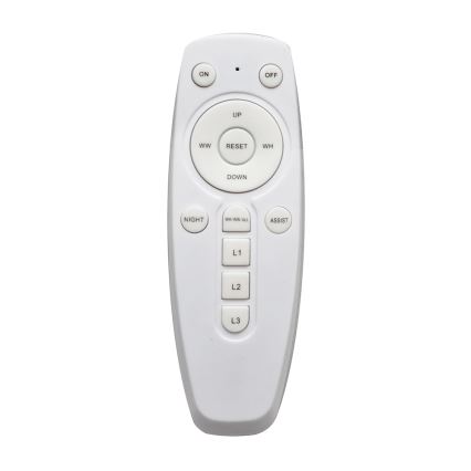 LED таванна таванна светлина с дистанционно управление MESSINA 1xLED / 52W / 230V