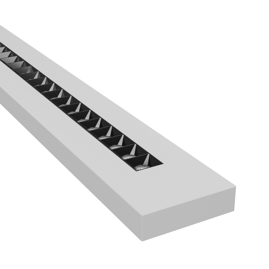 LED Таванна/висяща лампа PLANK LED/20/30/40W/230V 2700/4000/6000K CRI 90 бял